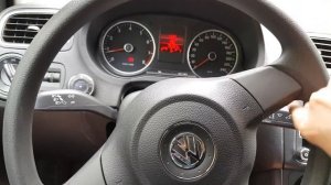 Устранение скрипа подушки безопасности водителя Polo Sedan
