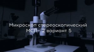 Микроскоп стереоскопический МСП - 2 вариант 5