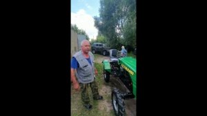 Отзыв клиента о покупке трактора Catmann T18, Рязанская область
