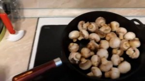 Шампиньоны. Грибы. Закуска из шампиньонов. Вкусно/быстро.