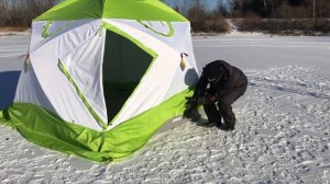 Палатка Лотос КубоЗонт 4 Термо - Видео инструкция по раскрытию