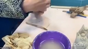 Мастер-класс "Лепка из глины, колокольчик-кот". МИКРОФАБРИКИ. КАЗАНЬ. ОНЛАЙН.