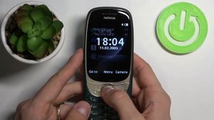 Как включить фонарик на Nokia 6310