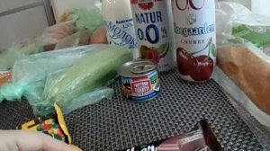 Покупка продуктов их магазина "Пятерочка" и "Фикс Прайс"