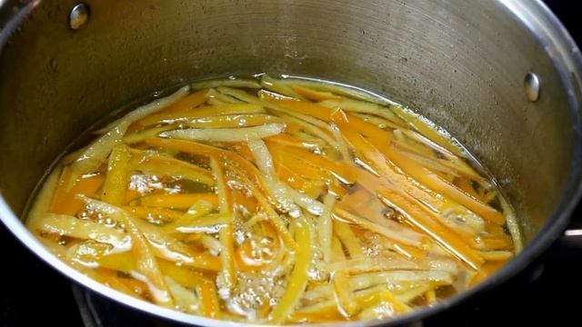 ЦУКАТЫ из апельсиновых и лимонных корок по итальянски. Orange and lemon candied peels.
