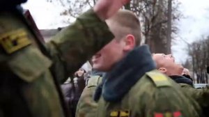 Девушка встречает парня из армии. Каролина и Александр