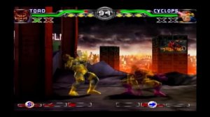 X-Men: Mutant Academy 2 (PS1) - Toad (Playthrough)