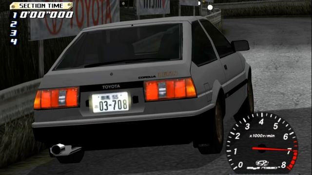 Initial D Special Stage - Time Attack / AE85 / (正丸) Shomaru Outbound Dry / 쇼마루 / 이니셜D / 頭文字D смотреть онлайн