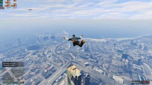 гта 5 падение с высоты #6