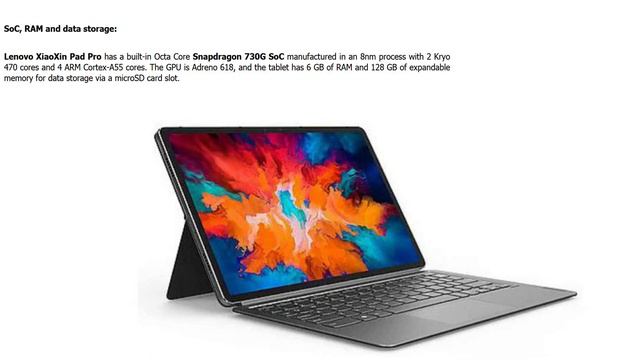 Lenovo XiaoXin Pad Pro: tablet beast with OLED display and Snapdragon 730G SoC смотреть онлайн