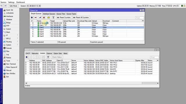 MikroTik Tutorial 51 - QOS Basics - Separate simple queues for each user смотреть онлайн