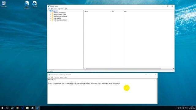 How to clear Run history in Windows смотреть онлайн
