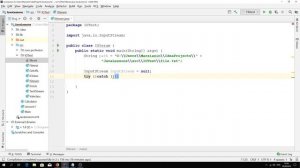 Java - урок 17.3 (inputStream, FileInputStream)