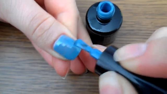 Гель лак Голубой Приглушенный, эмаль FOR YOU № 551 смотреть онлайн