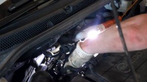 замена топливной форсунки на Opel Astra J одной левой
