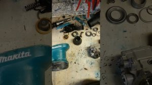How to repair a Makita HR4511c hammer with a broken piston.