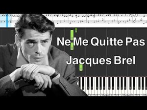 Ne Me Quitte Pas / Не покидай меня - Jacques Brel / Жак Брель