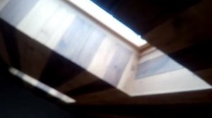 Отделка вагонкой мансардного этажа!!!