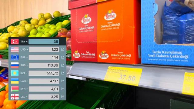 ОБЗОР МАГАЗИНА BIM/ ЦЕНЫ НА ПРОДУКТЫ 2024/ ТУРЦИЯ/АЛАНИЯ смотреть онлайн