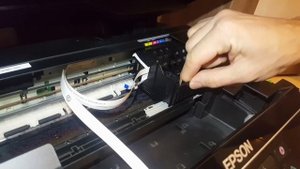 ПРИНТЕР EPSON | КАК СНЯТЬ ПЕЧАТНУЮ ГОЛОВКУ |