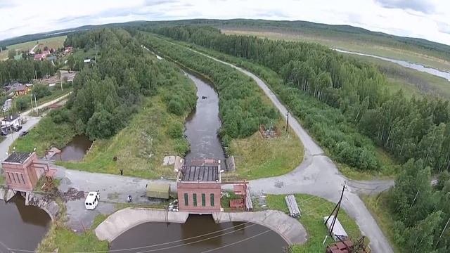 Канал из Волчихинского водохранилища на очистные сооружения