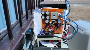 Замена блока управления воротами DorHan на кустарный.