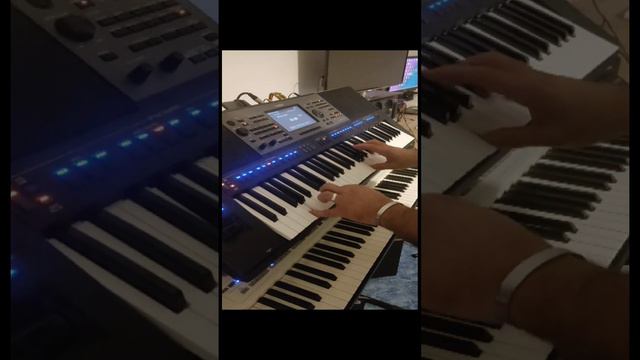 تسلاية على اليماها ٥٠٠٠ و كورك ٢x yamaha a5000 and korg pa2x смотреть онлайн