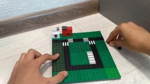 Собираю мини городок из LEGO с нуля