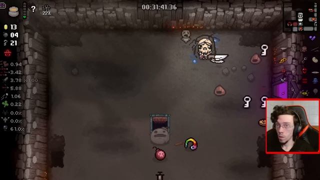 SEM ITENS, SÓ TRINKET(FIQUEI MUITO FORTE) - The Binding of Isaac Repentance - #974 PTBR смотреть онлайн