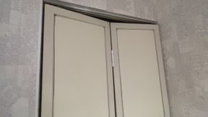Двери своими руками, складные двери своими руками в гардероб