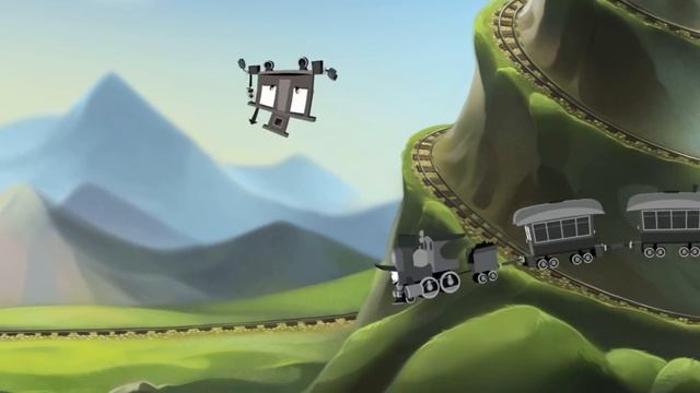 The Brave Locomotive - Opening Sequence Work In Progress смотреть онлайн