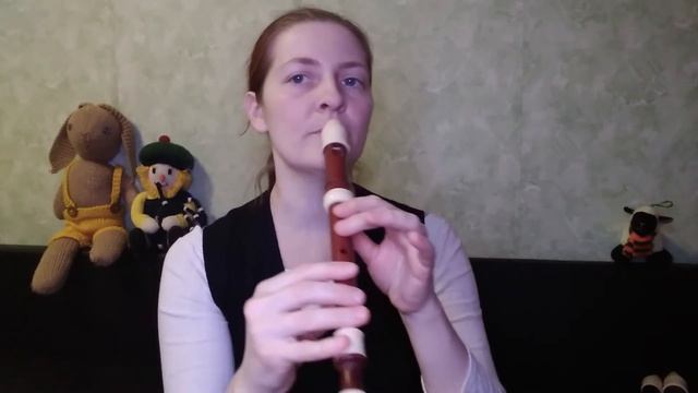 БЛОКФЛЕЙТА: 4 урок - первая мелодия на блокфлейте: Маленькой ёлочке холодно зимой