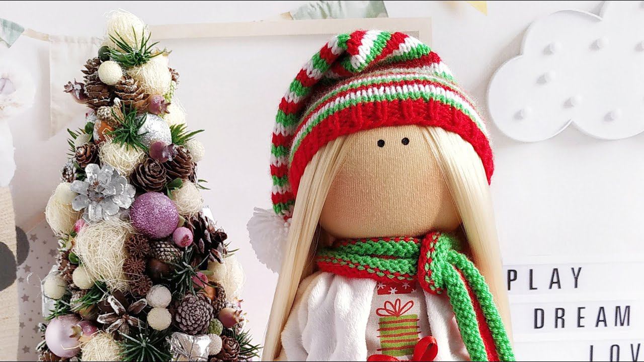 Мастер класс Шапочка гномик для куклы урок 2 смотреть онлайн