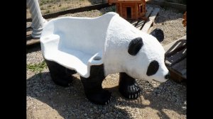 Изделия из бетона, дерева и пластика.