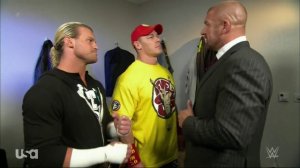 Team Cena backstage on RAW [10/11/2014]