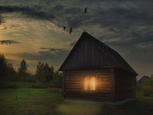 ИЗБУШКА НАД ЛЕСОМ - старинный романс поёт ЮРИЙ СТАРЦЕВ