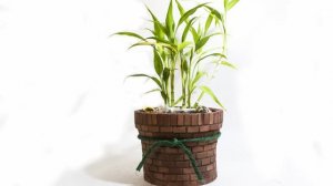 Цветочный Горшок Своими Руками из Мини Кирпича