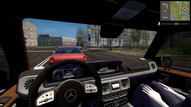 City Car Driving - Mercedes-Benz G-Klass W464 G63 AMG 2020 [Uber+POV] смотреть онлайн