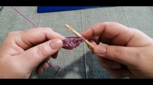 Тунисское вязание. Урок 2. Узор "Путанка". #богинипряжи #тунисскоевязание #тунисскийкрючок