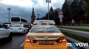 Москва. Timelapse московской пробки. Один час за 60 секунд.