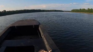 Лодка болотоход. Тест на скорость, переворачиваемость.