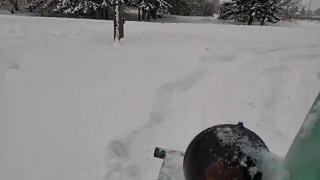 Катаемся на Вездеходе по посёлку, снимаю сам смотреть онлайн