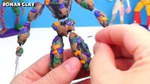 Afton's Amalgamation ► Trashtrap FNAF with Clay | Roman Clay Tutorial