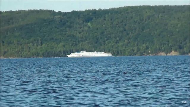 Теплоход Н В  Гоголь на Белом Яре 18 06 2022г смотреть онлайн