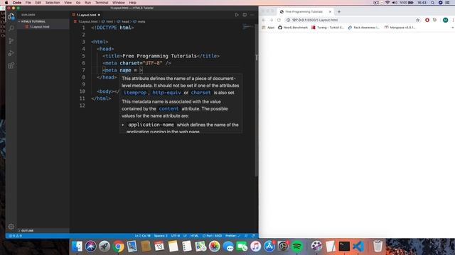 #6 Meta Etiketi ve Yorumlar [HTML, CSS, Flexbox , Bootstrap Eğitim Serisi ] смотреть онлайн