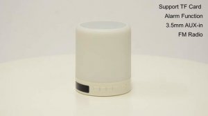 Smart Lamp Bluetooth Music Speaker with Radio Feature
