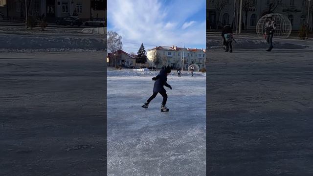 Каток 08.01.2022, Рогачёв, Беларусь. смотреть онлайн