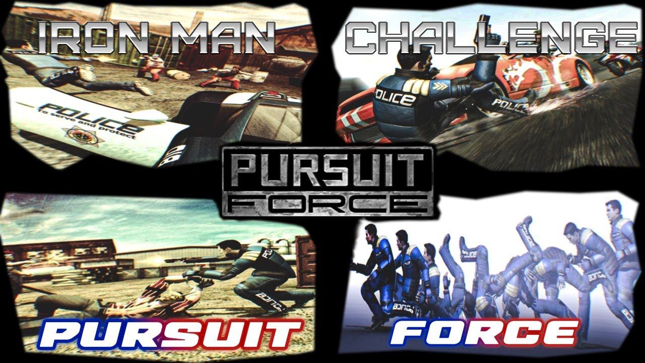 Pursuit Force (2005) (USA) (Rus) Iron Man Challenge!!!!