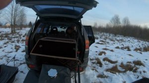Видео о загрузка мотобуксировщика Paxus 550 в автомобиль.