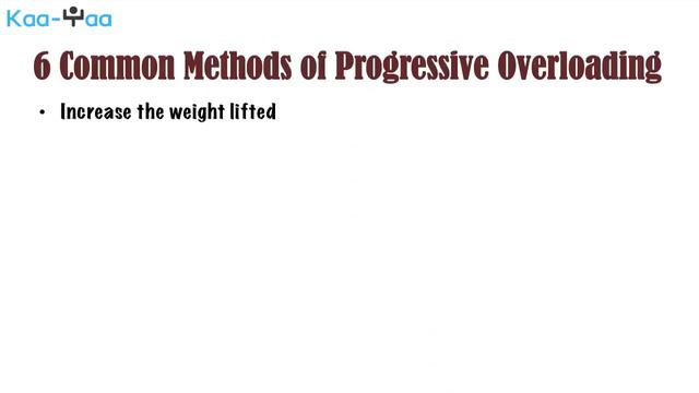 8. Progressive Overloading: Key to Continued Strength and Mass Gain